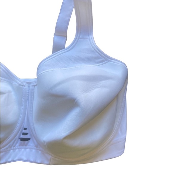 Pure Lime Moulded Sports Bra White - Picture 3 of 7